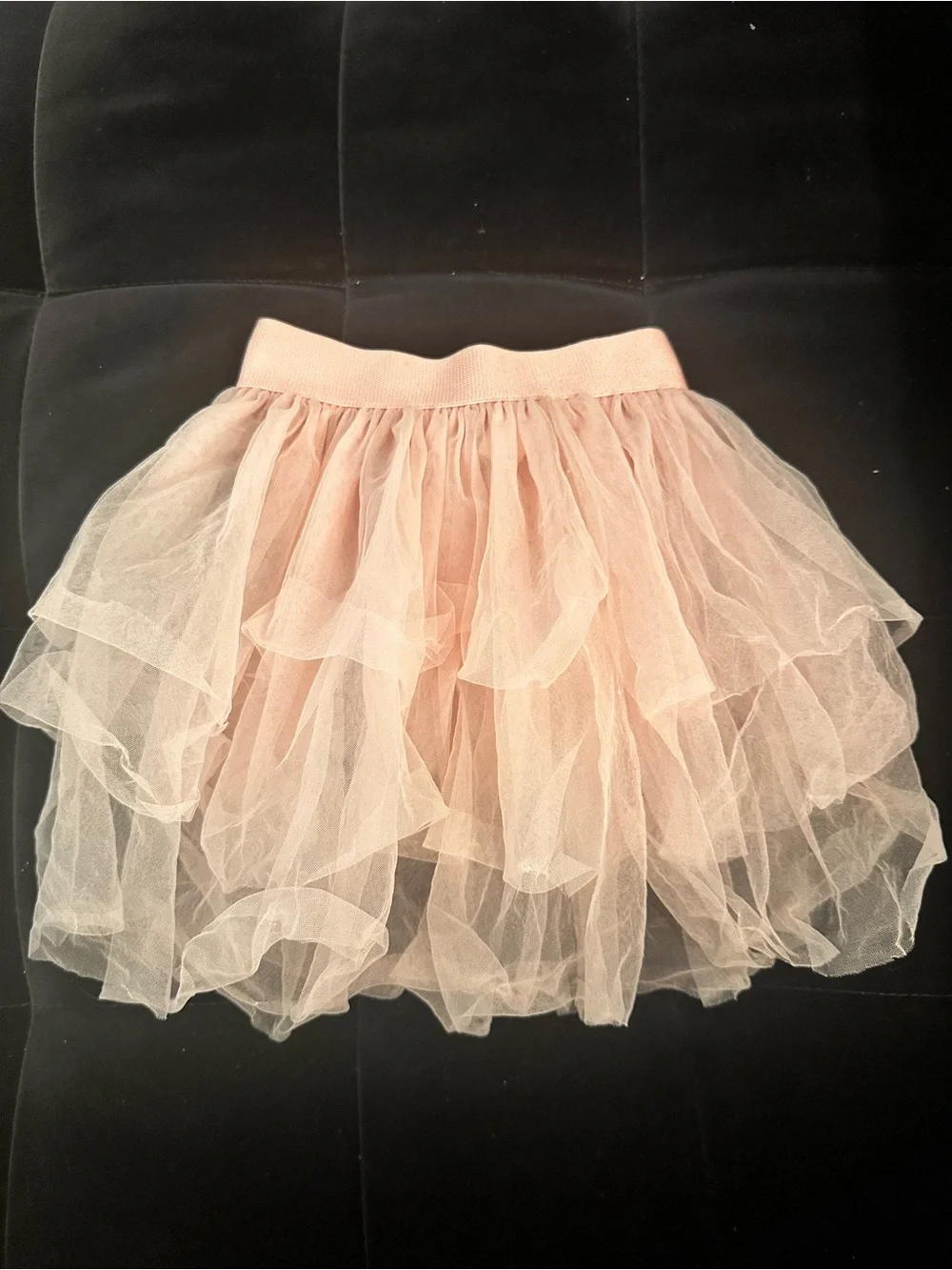 Light Pink Layered Tulle Skirt